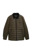 Tom Tailor - Midlayer Coated Overshirt - Polsterdatud jakid - S