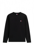 Tommy Jeans - Tjm Reg Badge Tee Ls - Pikkade varrukatega - XL