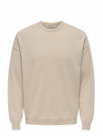 ONLY & SONS - Onsjob Rlx Ls Boucle Crew Knit - Dressipluusid - M