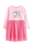 Lindex - Dress Mesh Hello Kitty - Pikkade varrukatega vabaajakleidid - 92