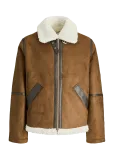 Jack & Jones - Jjcole Aviator Jacket - Nahk - L