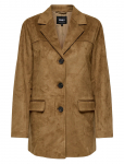 ONLY - Onltulip Faux Suede Blazer Coat Otw - Kerged mantlid - S