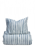 Noble House - B&auml;ddset Recycled Grs Blue, 2-Del - Voodipesukomplektid - 150X210CM;50X60CM