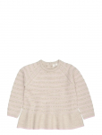 Copenhagen Colors - Meirno Hole Pattern Blouse W. Frill - Pulloverid - 110