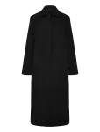 Weekday - Long Oversized Wool-Blend Coat - Villased mantlid - S