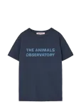 THE ANIMALS OBSERVATORY - Navy Orion T-Shirt - L&uuml;hikeste varrukatega - 4 Y