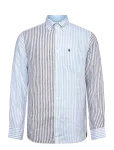 Morris - Douglas Linen Mix Shirt-Classic Fit - Linased s&auml;rgid - S