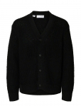 Selected - Slhdereck Ls Knit Struc Relaxed Cardigan - Kardiganid - XXL