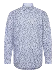 Lindbergh Black - Aop Shirt L/S - Mustriga s&auml;rgid - XL