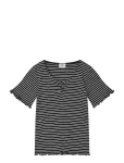 Mads N&oslash;rgaard - 2X2 Cotton Stripe  Tiki Tee - L&uuml;hikeste varrukatega - 140