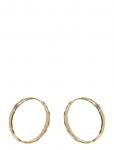 SN&Ouml; Of Sweden - Domino Ring Ear 30Mm  Plain G - Onesize - R&otilde;ngad - ONE SIZE