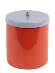 Present Time - Storage Jar Double Funky Retro - K&ouml;&ouml;gipurgid - &Oslash; 14 CM