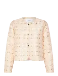 Coster Copenhagen - Shimmer Jacquard Jacket - L&uuml;hikesed bleiserid - 40