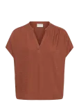 Kaffe - Kagina Blouse - L&uuml;hikeste varrukatega - 44