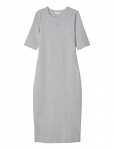 Calvin Klein Jeans - Hs 1X1 Refined Cotton Rib Midi D - P&otilde;lveni ja midi - XS