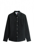 Tommy Jeans - Tjm Reg Linen Shirt - Linased s&auml;rgid - XL