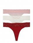 Tommy Hilfiger - 3 Pack Tanga Thong - Stringid - S
