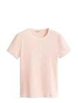 Gant - Slim Ss Ringer T-Shirt - L&uuml;hikeste varrukatega - XS