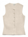 Vero Moda - Vmsaba Sl O-Neck Button Vest Btq - Varrukateta - L