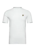 Lyle & Scott - Fine Tipped T-Shirt - L&uuml;hikeste varrukatega - XS