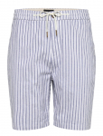 Scotch & Soda - Fave Cottonlinen Yarndyed Regularfit Bermuda Shorts - Linased l&uuml;hikesed p&uuml;ksid - 32