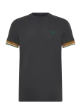 Fred Perry - Twin Tipped  Cuff T-Shirt - L&uuml;hikeste varrukatega - L