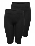 ONLY Carmakoma - Cartime Knickers 2-Pack Jrs Noos - L&uuml;hikesed jalgrattap&uuml;ksid - 46-48