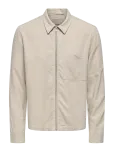 ONLY & SONS - Onstroy Ls Reg 0569 Zip Shirt Frml - Kerged jakid - XS