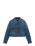 Tommy Hilfiger - Cropped Jacket Cam Mid - L&uuml;hikesed teksap&uuml;ksid - XL