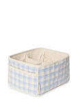Garbo&Friends - Plaid Sky Blue Diaper Caddy - Changing Organizers - 34X24X19CM