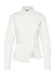 Weekday - Asymmetric Fitted Poplin Shirt - Pikkade varrukatega - 34