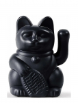 Donkey - Vinkende Kat - Maneki-Neko Solar - Black - Figuurid ja skulptuurid - H5.5CM