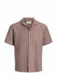 Jack & Jones - Jormontauk Crochet Shirt Ss Sa26 Ln - Vabaaja s&auml;rgid - S