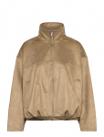 Gina Tricot - Faux Suede High Neck Jacket - Bomber-jakid - M