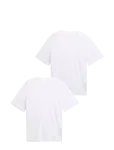 Tom Tailor - Double Pack V-Neck Tee - L&uuml;hikeste varrukatega - S