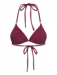Bubbleroom - Triangle Glittery Bikini Top - Kolmnurksed bikiinitopid - XL