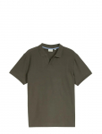 Tom Tailor - Structured Resort Collar Polo - L&uuml;hikeste varrukatega - S