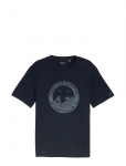 Tom Tailor - Printed T-Shirt - L&uuml;hikeste varrukatega - M