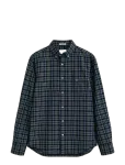 Gant - Reg Archive Poplin Indigo Check - Ruudulised s&auml;rgid - S