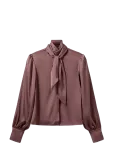 Sofie Schnoor - Carinasw Satin Shirt - Pikkade varrukatega - 40