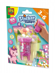 SES Creative - Sticker Stamper - Fantasy Animals - Kleebised - ONE SIZE