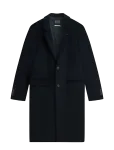Scotch & Soda - Classic Wool Coat - Villased mantlid - M
