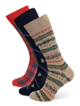 Polo Ralph Lauren - Patterned Trouser Sock 3-Pack - Tavalised sokid - 43-49