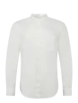 American Eagle - Int Cf Band Collar Linen Shirt - Vabaaja s&auml;rgid - S