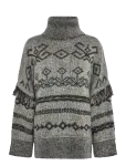 Topshop - Tsfenya Knitted Oversized Jumper Knt - K&otilde;rge kaelusega - S