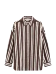 Marc O'Polo - Woven Blouses Lsl, Y/D Stripes - Pikkade varrukatega - 36