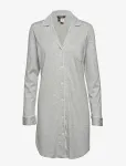 Lauren Ralph Lauren Homewear - Lrl Hammond Knit Collar Sleepshirt Grey Heather - &Ouml;&ouml;s&auml;rgid - M