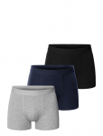 Bread & Boxers - 3-Pack Boxer Brief Mixed Color - Bokserid - M