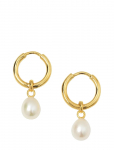Syster P - Treasure Pearl Hoops Gold - Rippuvad k&otilde;rvar&otilde;ngad - ONE SIZE