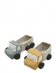 Lorena Canals - Set Of Mini Baskets Truck - Pehmed m&auml;nguasjad - 8X24X14CM 8X21X14CM